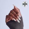 image:imageKISS GLAM Press On Nails Nail glue included Day n Night Beige Long Size Almond Shape Includes 32 Nails 2g Glue 1 Manicure Stick 1 Mini File
