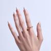 image:imageKISS GLAM Press On Nails Nail glue included Day n Night Beige Long Size Almond Shape Includes 32 Nails 2g Glue 1 Manicure Stick 1 Mini File