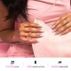 image:imageKISS GLAM Press On Nails Nail glue included Pink Sugar Pink Long Size Coffin Shape Includes 32 Nails 2g Glue 1 Manicure Stick 1 Mini File