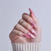 image:imageKISS GLAM Press On Nails Nail glue included Pink Sugar Pink Long Size Coffin Shape Includes 32 Nails 2g Glue 1 Manicure Stick 1 Mini File