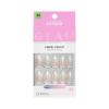 image:imageKISS GLAM Press On Nails Nail glue included Dive Pink Medium Size Almond Shape Includes 32 Nails 2g Glue 1 Manicure Stick 1 Mini File