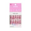image:imageKISS GLAM Press On Nails Nail glue included Pink Sugar Pink Long Size Coffin Shape Includes 32 Nails 2g Glue 1 Manicure Stick 1 Mini File