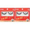 image:imageKISS My Lash But Bolder False Eyelashes Bold Move 12 mm Includes 1 Pair Contact Lens Friendly Easy to Apply Reusable Strip Lashes Glue On Lashes Pack of 2Bold Move