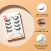 image:imageKISS My LashBut Better False Eyelashes So Real 12mm Includes 1 Pair Of Lash Easy to Apply Reusable LashClusters Pack of 2
