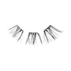 image:imageKISS imPRESS Falsies Press On Self Adhesive Eyelashes 14mm16mm Natural Volume Press On Lashes Black No Glue Needed Invisible Band 12 Lash Clusters  Edgy Pack of 2