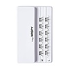 image:imageKISS imPRESS Falsies Press On Self Adhesive Eyelashes 14mm16mm Natural Volume Press On Lashes Black No Glue Needed Invisible Band 12 Lash Clusters  Edgy Pack of 2