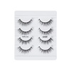 image:imageKiss Lash Couture False Eyelashes Matte Linen 10mm14mm Includes 4 pairs of lashes Easy to Apply Reusable Lash Clusters