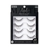image:imageKiss Lash Couture False Eyelashes Matte Linen 10mm14mm Includes 4 pairs of lashes Easy to Apply Reusable Lash Clusters