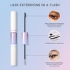 image:imageKISS Falscara DIY Eyelash Extension Bond amp Seal Infused with Biotin amp Vitamin E  Strong Gentle Comfortable Lash Adhesive for All Day Wear For Use With Falscara Lash Wisps Remover and Applicator