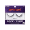 image:imageKiss Hyper Glam False Eyelashes downtown girl 14mm Includes 1 Pair of Strip Lashes Easy to Apply Reusable Lash Clusters