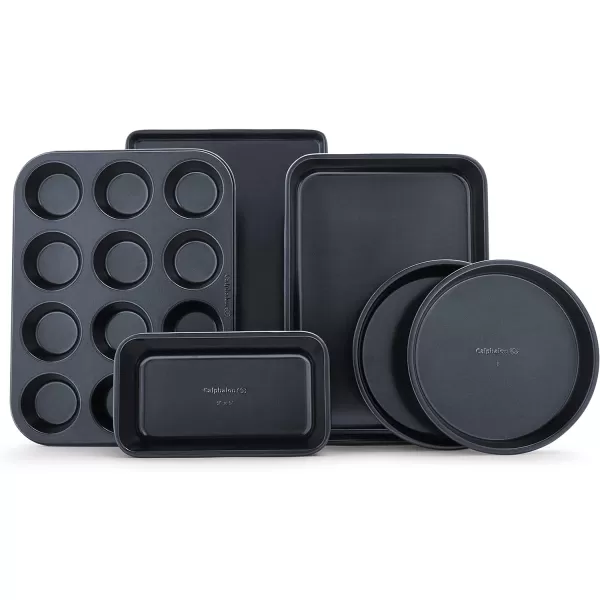 Calphalon 10-Piece Pots and Pans Set, Stainless Steel Kitchen Cookware with Stay-Cool Handles and Pour Spouts, Dishwasher Safe, Silver