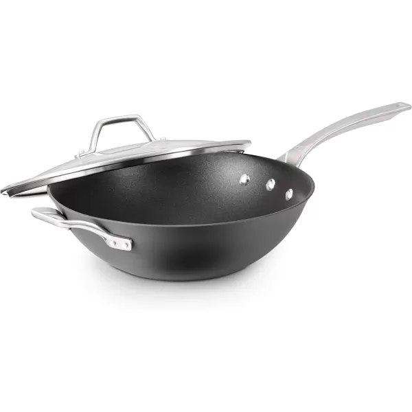 Calphalon 1948252 Signature Hard Anodized Nonstick Covered Dutch Oven, 5 quart, Black