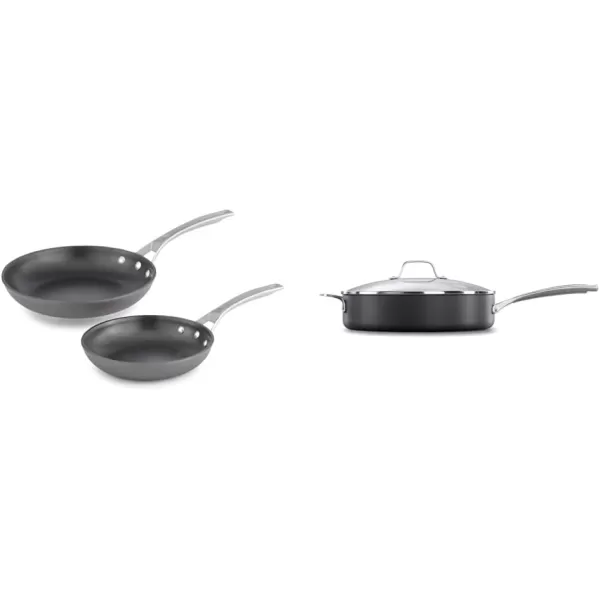 Calphalon 1948252 Signature Hard Anodized Nonstick Covered Dutch Oven, 5 quart, Black