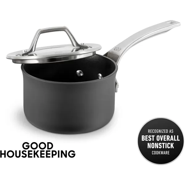 Calphalon 1948252 Signature Hard Anodized Nonstick Covered Dutch Oven, 5 quart, Black