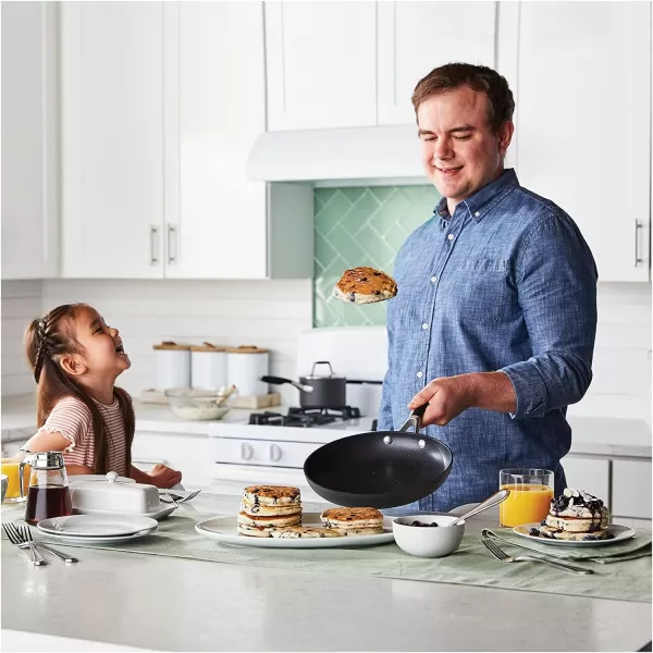 Calphalon Classic Hard-Anodized Nonstick Cookware, 10-Piece Pots and Pans Set