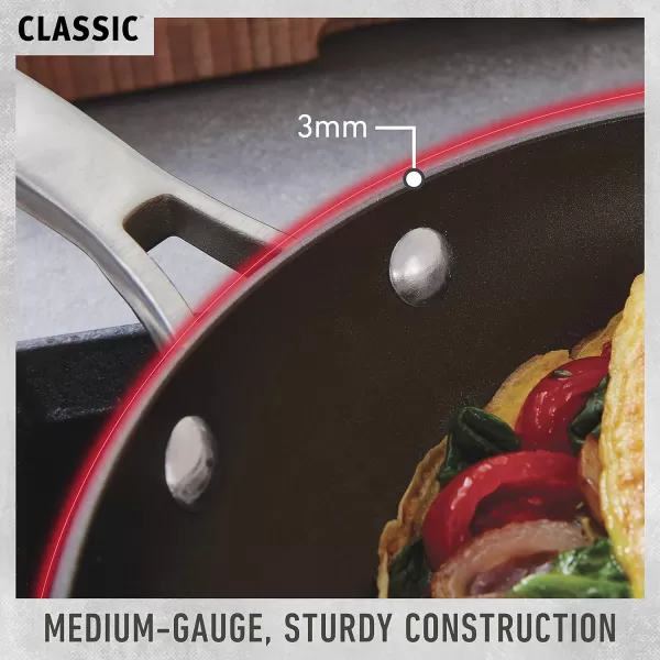 Calphalon Classic Hard-Anodized Nonstick Frying Pan Set, 8-Inch and 10-Inch Frying Pans