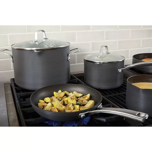 Calphalon Classic Hard-Anodized Nonstick Frying Pan Set, 8-Inch and 10-Inch Frying Pans