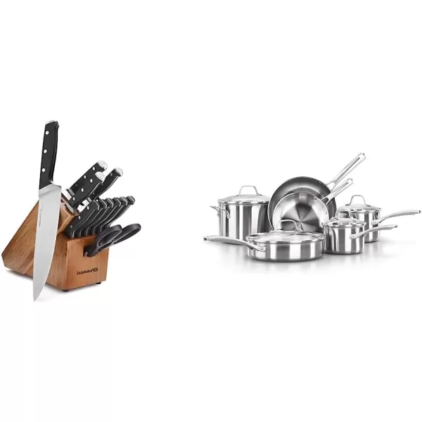 Calphalon Classic Self-Sharpening Cutlery Knife Block Set with SharpIN Technology, 6 Piece