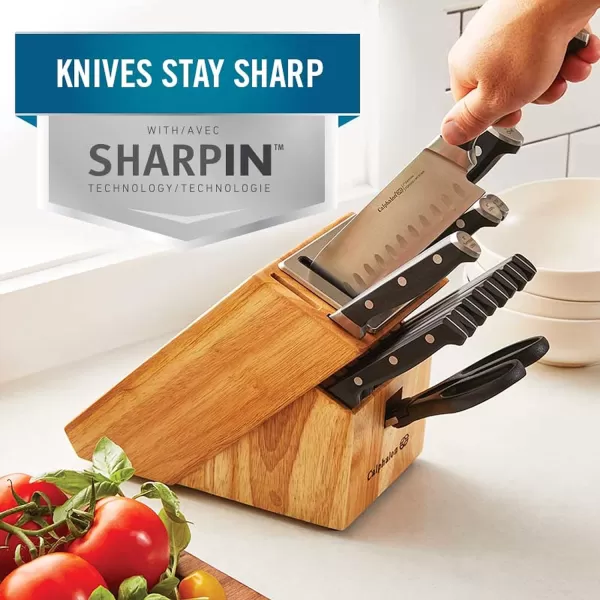 Calphalon Classic Self-Sharpening Cutlery Knife Block Set with SharpIN Technology, 6 Piece
