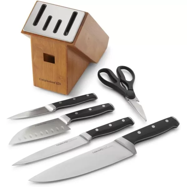 Calphalon Classic Self-Sharpening Cutlery Knife Block Set with SharpIN Technology, 6 Piece