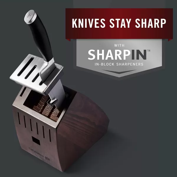 Calphalon Classic Self-Sharpening Cutlery Knife Block Set with SharpIN Technology, 6 Piece