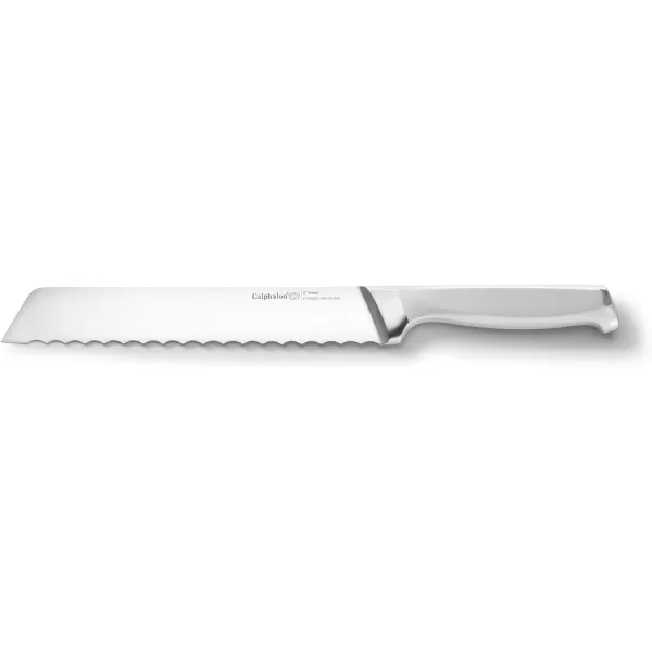 Calphalon Kitchen Knife Set with Self-Sharpening Block, 15-Piece Classic High Carbon Knives