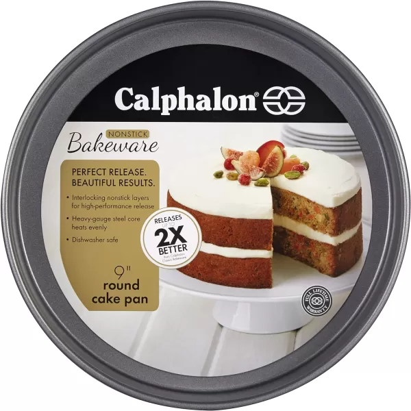 Calphalon Nonstick Bakeware, Round Cake Pan, 9-inch
