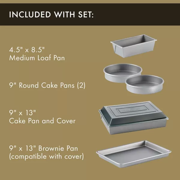 Calphalon Premier Hard-Anodized Nonstick Cookware, 11-Piece Pots and Pans Set
