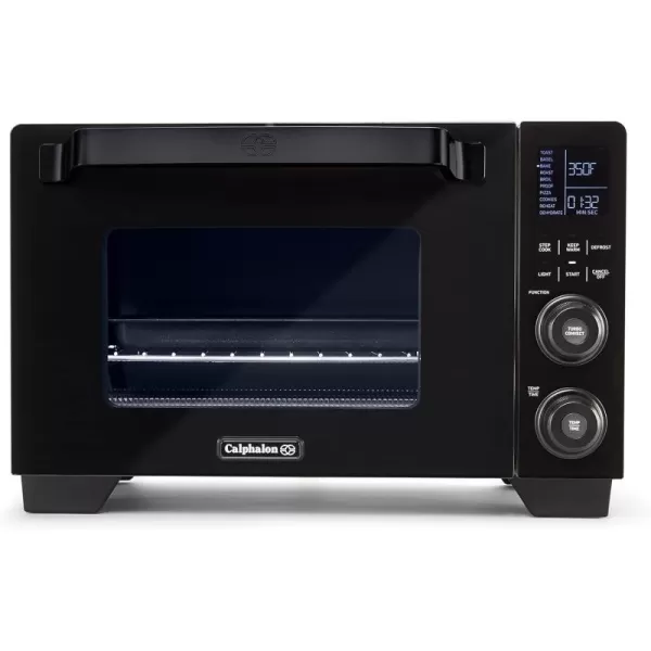 Calphalon Air Fryer Oven, 11-in-1 Toaster Oven Air Fryer Combo, Cool Touch Exterior, 26.4 QT/25 L, Fits 12" Pizza, Stainless Steel