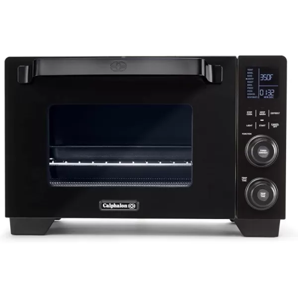 Calphalon Air Fryer Oven, 11-in-1 Toaster Oven Air Fryer Combo, Cool Touch Exterior, 26.4 QT/25 L, Fits 12" Pizza, Stainless Steel