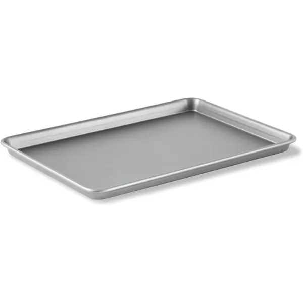 Calphalon Baking Sheets, Nonstick Baking Pans Set for Cookies and Cakes, 12 x 17 in, Set of 2, Silver