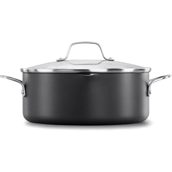 Calphalon Classic Hard-Anodized Nonstick Cookware, 5-Quart Saute Pan with Lid