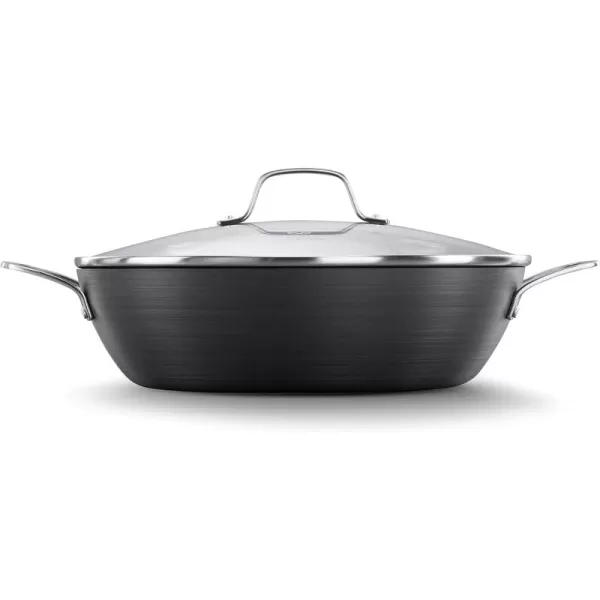 Calphalon Classic Hard-Anodized Nonstick Cookware, 5-Quart Saute Pan with Lid