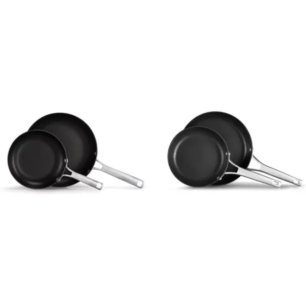 8-Inch and 10-Inch + Frying Pan Set