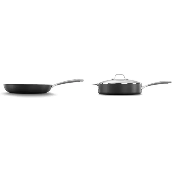 Calphalon Classic Hard-Anodized Nonstick Frying Pan Set, 8-Inch and 10-Inch Frying Pans