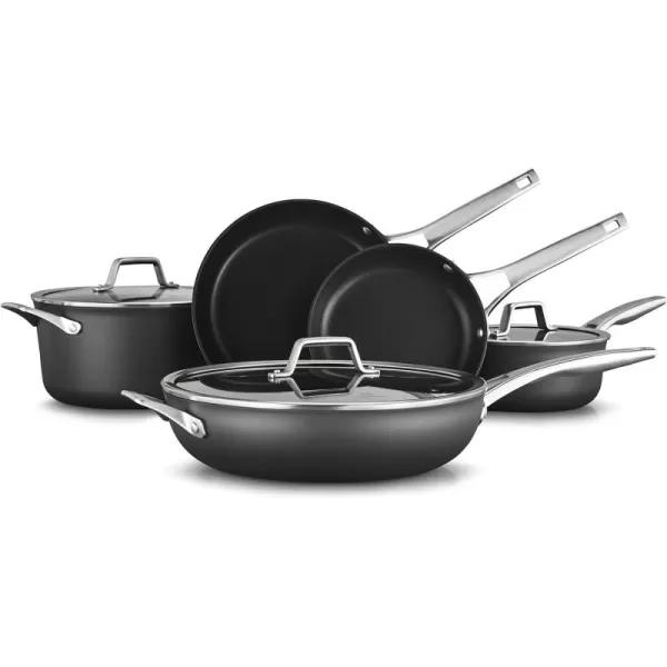 Calphalon Premier Hard-Anodized Nonstick Cookware, 11-Piece Pots and Pans Set