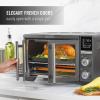 imageCalphalon Air Fryer Oven 11in1 Toaster Oven Air Fryer Combo 264 QT25 L Fits 12quot Pizza Stainless SteelFrench Door Convection Oven  Air Fry