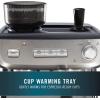 imageCalphalon BVCLECMP1 Temp iQ Espresso Machine with Steam Wand StainlessTemp iQ wBurmill Grinder