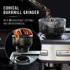 imageCalphalon BVCLECMP1 Temp iQ Espresso Machine with Steam Wand StainlessTemp iQ wBurmill Grinder
