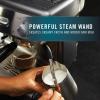 imageCalphalon BVCLECMP1 Temp iQ Espresso Machine with Steam Wand StainlessTemp iQ wBurmill Grinder