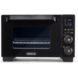 imageCalphalon Performance Cool Touch Toaster Oven with Turbo Convection Large 2106488 BlackSilverCool Touch Convection Oven  Air Fry