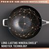 imageCalphalon Premier HardAnodized Nonstick Frying Pan Set