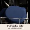 imageCalphalon Premier Ceramic Nonstick 12quot Frying Pan with Lid Midnight BlueMidnight Blue