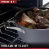 imageCalphalon Premier HardAnodized Nonstick Cookware 11Piece Pots and Pans Set Dishwasher and Oven Safe with MineralShield Nonstick Technology Durable and Versatile Kitchen Cookware8Piece