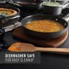 imageCalphalon Premier HardAnodized Nonstick Cookware 13Inch Deep Skillet with Cover