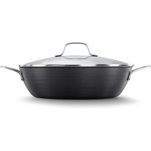 imageCalphalon 1932442 Classic Nonstick All Purpose Pan with Cover 12Inch Grey