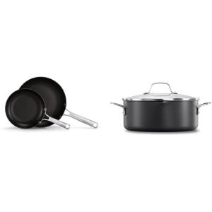 imageCalphalon Classic HardAnodized Nonstick Cookware8Inch and 11Inch Cookware