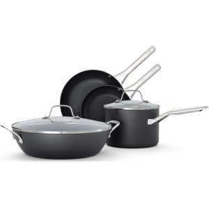 imageCalphalon HardAnodized Nonstick 12Inch Frying PanNEW 6Piece Set