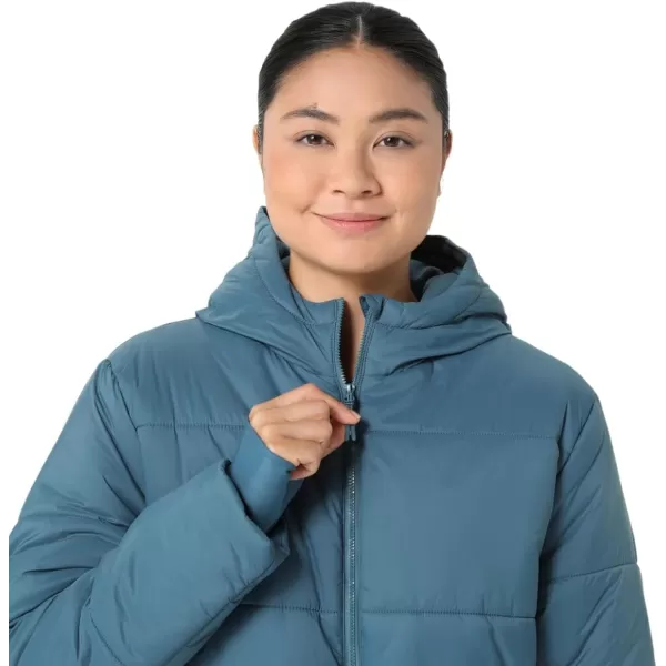 imageASCIS Womens PERFORMANCE INSULATED JACKET ApparelGloomy Sea
