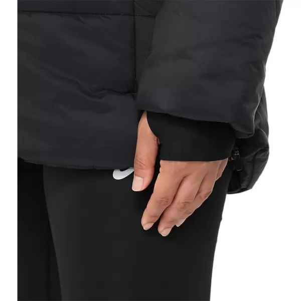 imageASCIS Womens PERFORMANCE INSULATED JACKET ApparelPerformance BlackAquamarine